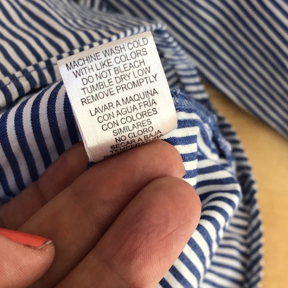 Heart & Hips off shoulder striped blouse - Picture 8 of 10